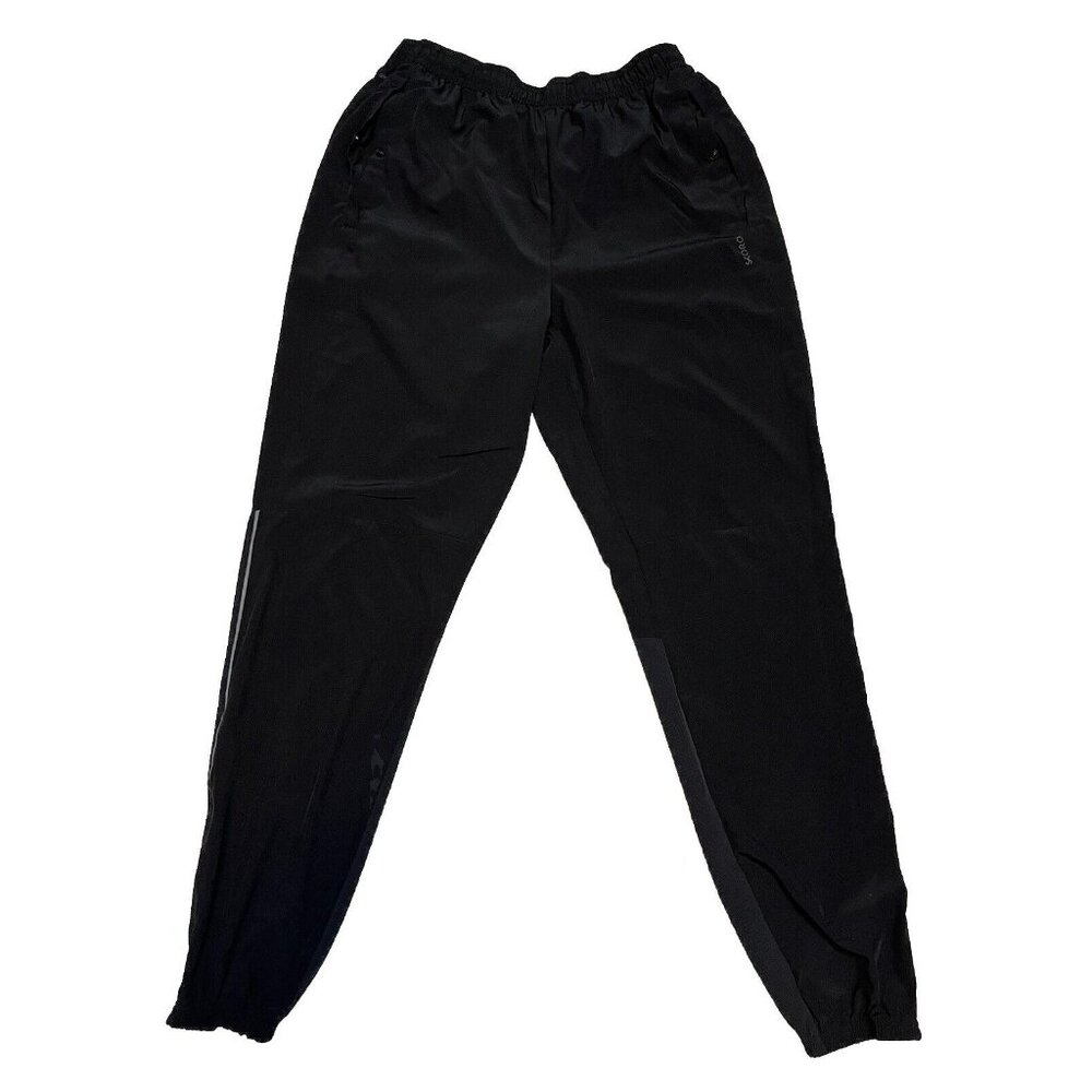 Skora Qwick Dry Athletic Joggers Athleisure Black Pants Mens Size Medium